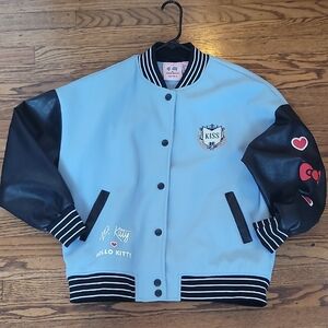 Hello Kitty  Light Blue and Black Jacket